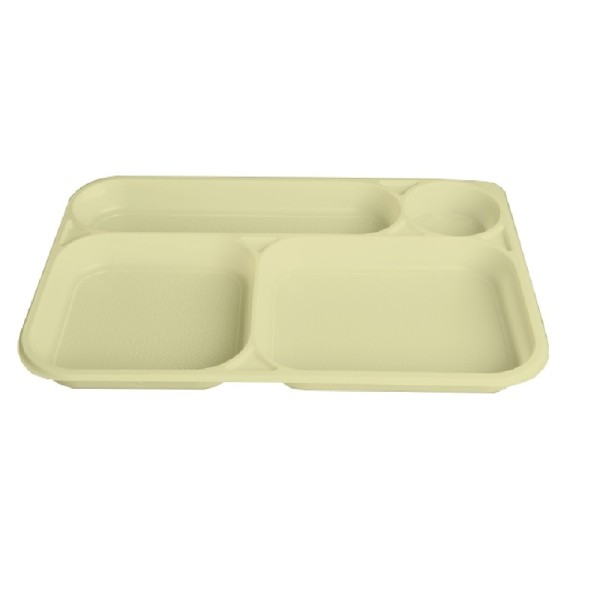 Vassoi 4 Scomparti Monouso Compostabile VMBIS