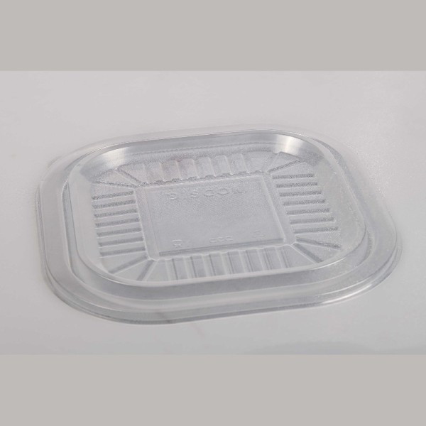 Coperchi in PP Trasparenti per Piatti e Contenitori Termosaldabili 180×180 mm