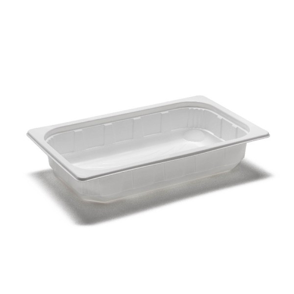 Contenitori Gastronorm 1/4 H42 termosaldabili in polipropilene trasparente – 1100 ml