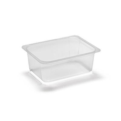 Contenitori Gastronorm 1/8 H53 R53 termosaldabili in PP trasparente 650 ml