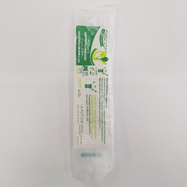 Bis Posate Monouso Imbustate Compostabili con Tovagliolo - 500 Pz